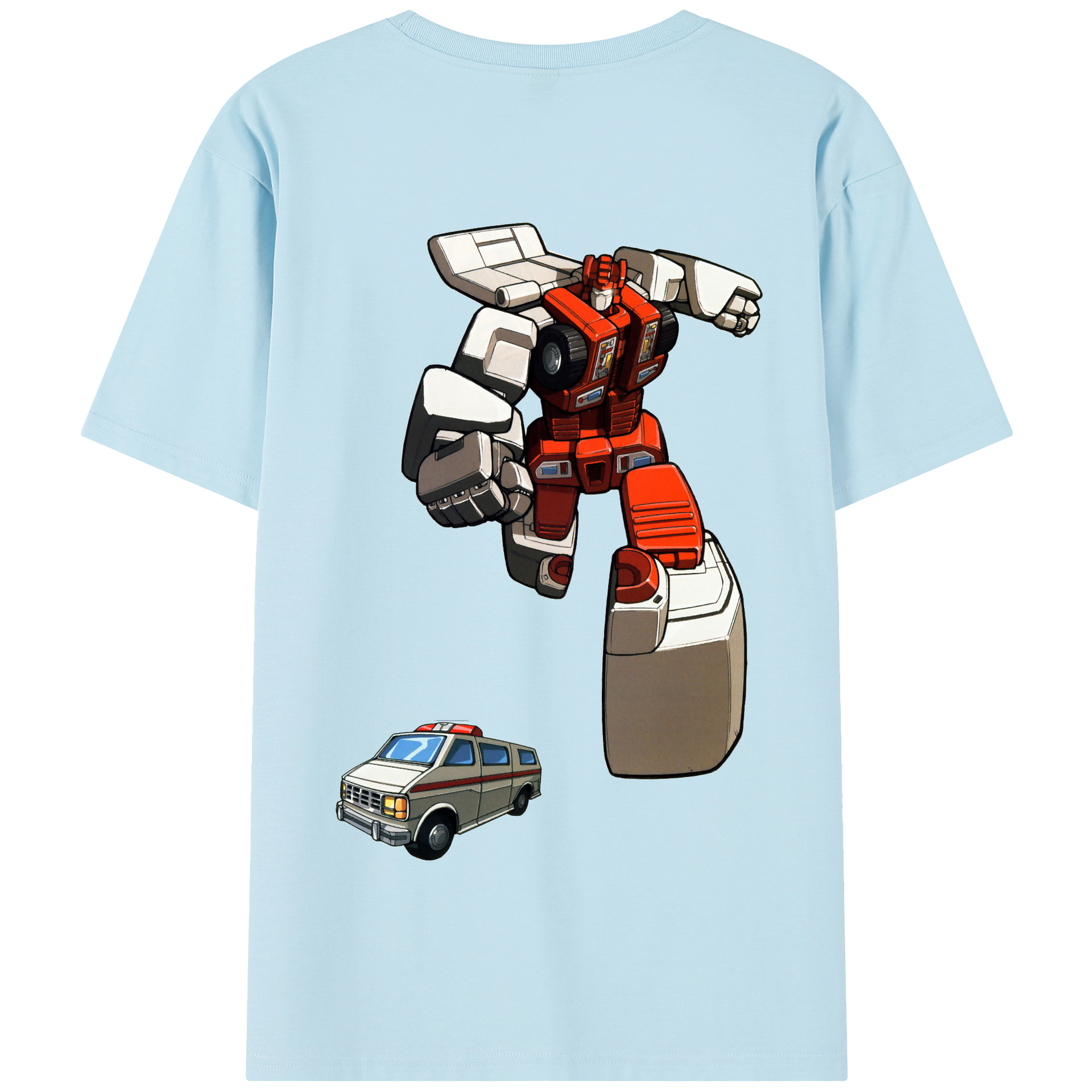 （画像用）  綿100％半袖Tシャツ（背面プリント）